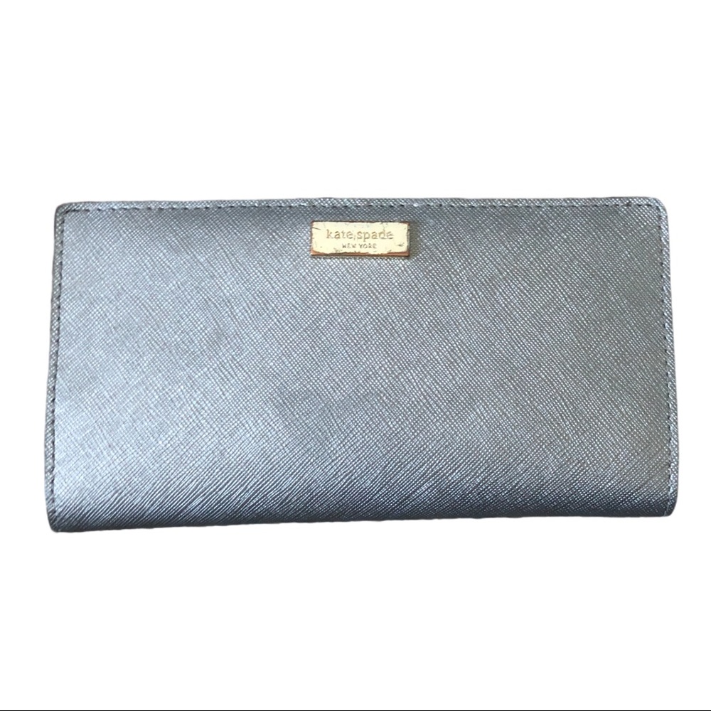 Kate Spade Silver Wallet